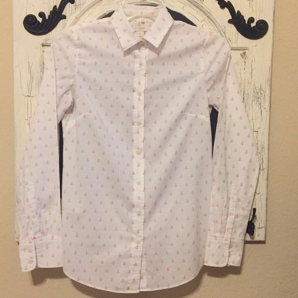 J. Crew XXS Anchor Button Down